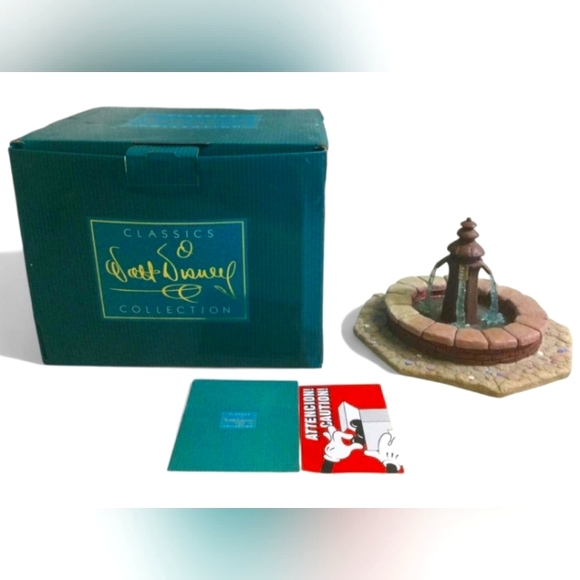 WDCC Water Fountain Beauty and the Beast 10th Anniversary COA Walt Disney - Picture 5 of 5